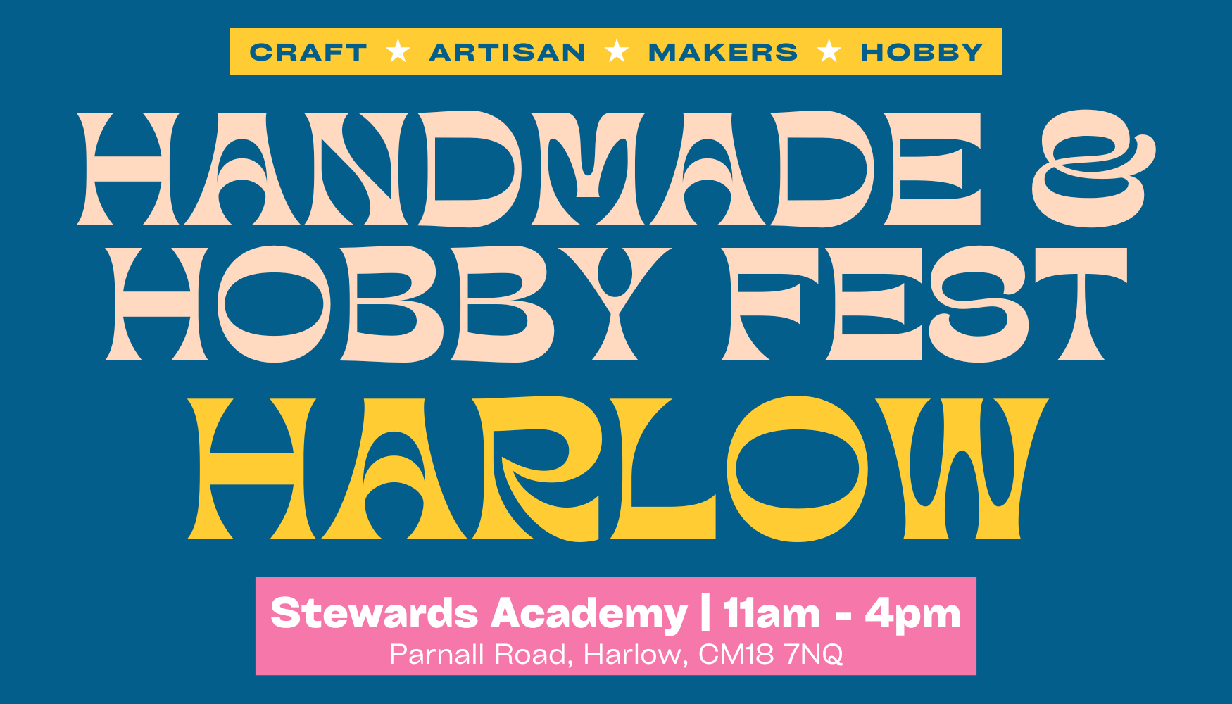 Handmade Hobby Fest Harlow